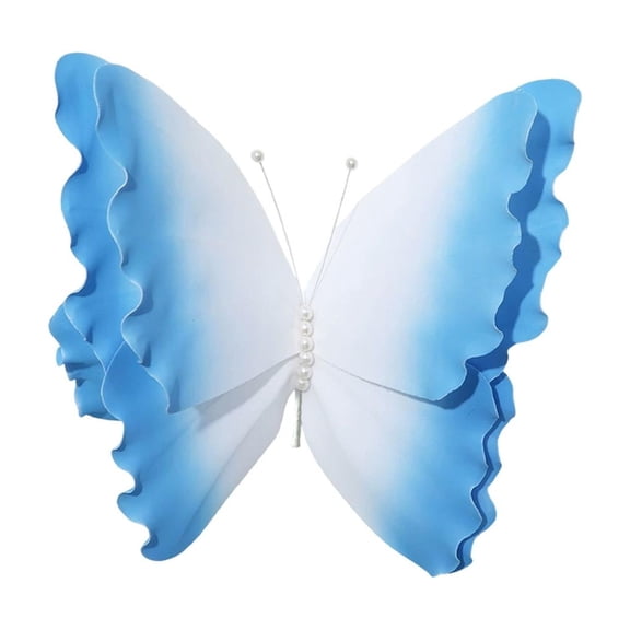 Butterfly Veils for Wedding and Party Decoration, DIY Outdoor Courtyard Decor, Versatile Floral Accessories for Festivals, Birthdays, and Celebrations