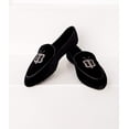 thumbnail image 1 of Butterfly Velvet Flats in Black, 1 of 5
