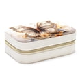 thumbnail image 1 of Butterfly Velvet Portable Jewelry Box with Removable Compartment - Ultimate Gift for Bracelet and Earring Organization, 1 of 7