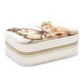 thumbnail image 1 of Butterfly Velvet Portable Travel Organizer with Removable Compartment – Gift Idea, Jewelry Organizer, Storage Box, and Bracelet Holder, 1 of 7