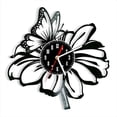 thumbnail image 1 of Butterfly Vinyl Record Wall Clock Retro style Wall clock Silent Home Decor Unique Art Special Home Accessories Creative Personality Gift, 1 of 8