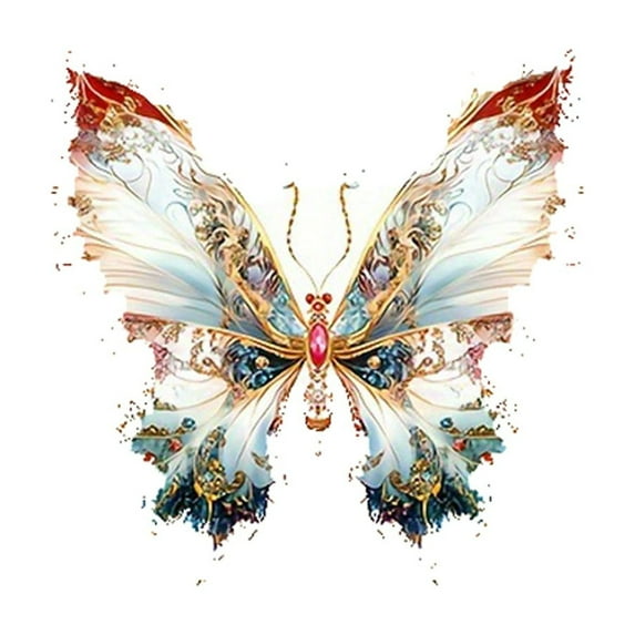 Butterfly Wall Art Metal Ornament Intricate Decorative Hanging Sculpture for Home Office Living Room Bedroom Indoor Outdoor Display