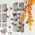 thumbnail image 1 of Butterfly Wall Decals Set Removable Vinyl Butterfly Stickers for Bedroom Living Room Nursery Classroom DIY Wall Decoration, 1 of 7