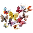 thumbnail image 1 of Butterfly Wall Decor, 3D Butterflies Stickers for Party Decorations with Magnets, Colorful Butterfly Wall Stickers for Party Offices Bedroom Room Sticker Set, 1 Set, 1 of 8