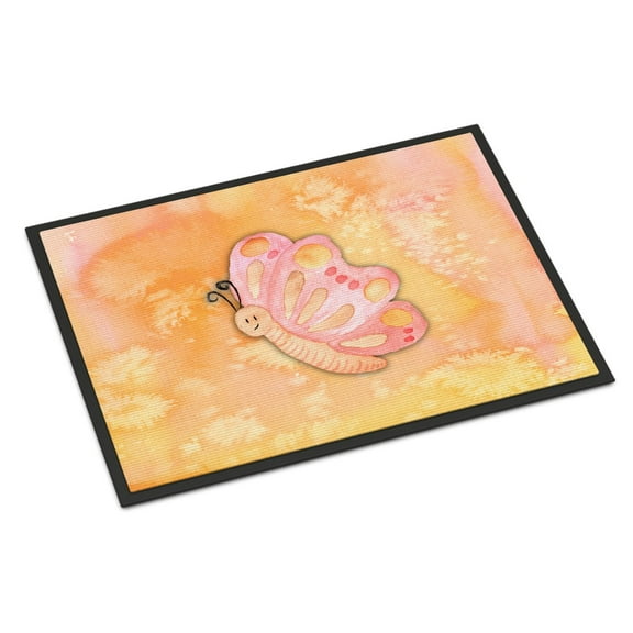 Butterfly Watercolor Doormat 18x27