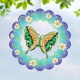 thumbnail image 1 of Butterfly Wind Spinner Novel Butterfly Gifts for Women   Wind Spinner Butterfly Decor  Bird Wind Chimes Butterfly House Yard Art Garden Decor (Butterfly-B), 1 of 6