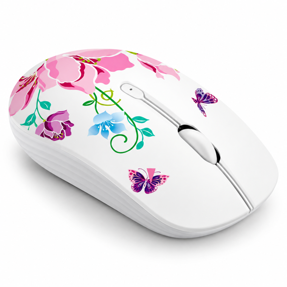 Butterfly Wireless Portable Optical Mouse For PC Laptop Notebook