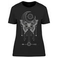 thumbnail image 1 of Butterfly With Geomtric Design T-Shirt Women -Image by Shutterstock, Female 3X-Large, 1 of 2