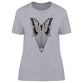 thumbnail image 1 of Butterfly With Strings Attached T-Shirt Women -Image by Shutterstock, Female XX-Large, 1 of 2
