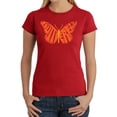 thumbnail image 1 of Butterfly - Women's Word Art T-Shirt, 1 of 2