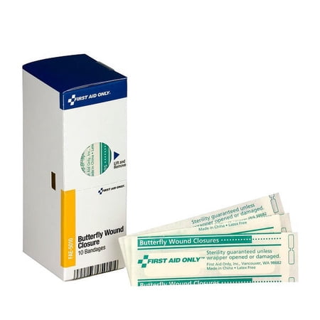 Butterfly Wound Closure, 10/Box (8 Boxes)