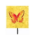 thumbnail image 1 of Butterfly on Yellow Leash Or Key Holder, 1 of 1