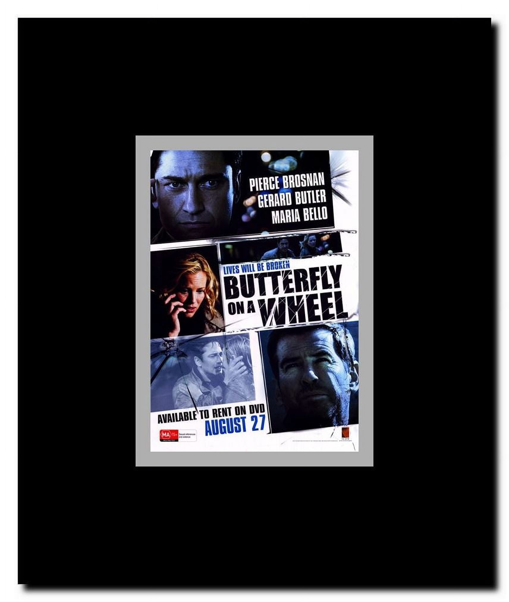 Butterfly on a Wheel Framed Movie Poster