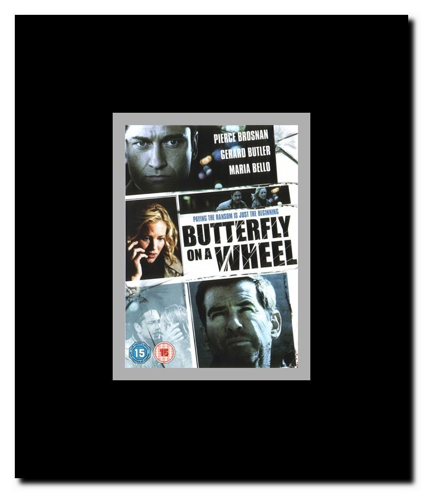 Butterfly on a Wheel Framed Movie Poster