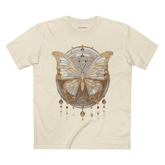 Butterfly shirt, Shirt with Butterfly, Tee Shirt with Antique Butterfly