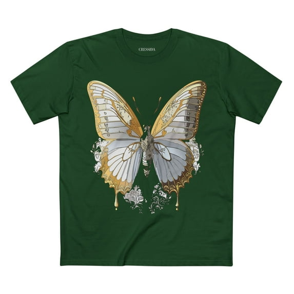 Butterfly shirt, Shirt with Butterfly, Tee Shirt with Antique Butterfly