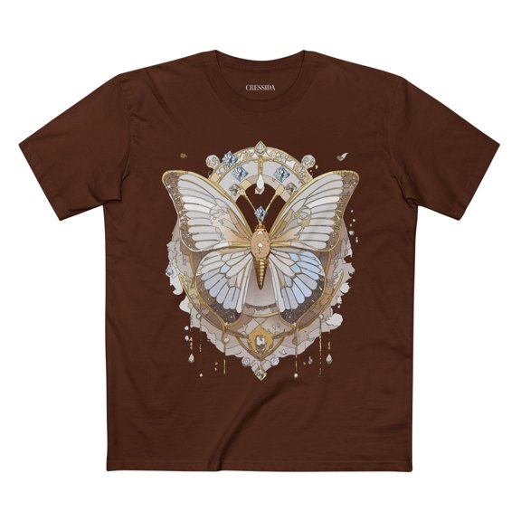 Butterfly shirt, Shirt with Butterfly, Tee Shirt with Antique Butterfly
