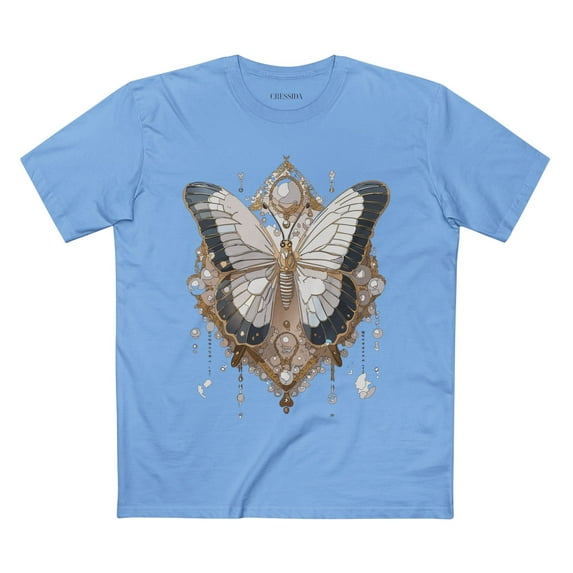 Butterfly shirt, Shirt with Butterfly, Tee Shirt with Antique Butterfly