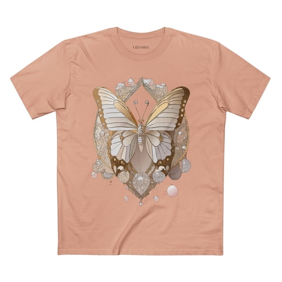 Butterfly shirt, Shirt with Butterfly, Tee Shirt with Antique Butterfly