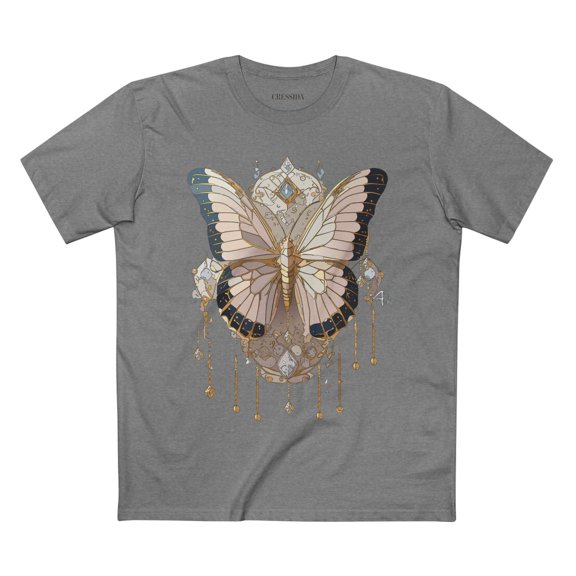 Butterfly shirt, Shirt with Butterfly, Tee Shirt with Antique Butterfly