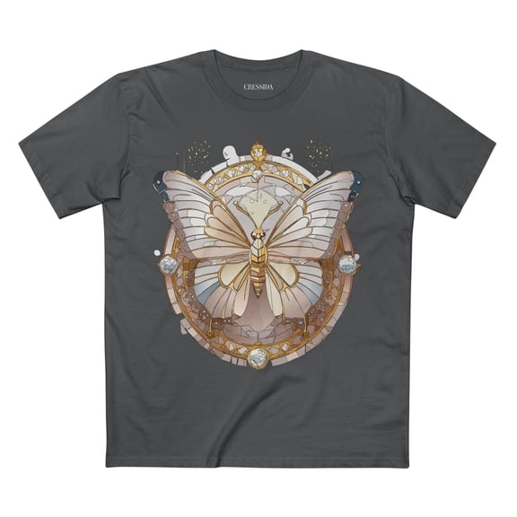 Butterfly shirt, Shirt with Butterfly, Tee Shirt with Antique Butterfly