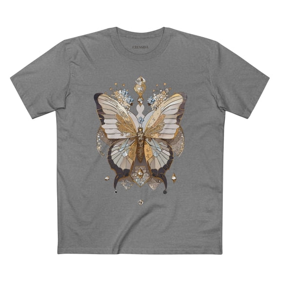 Butterfly shirt, Shirt with Butterfly, Tee Shirt with Antique Butterfly