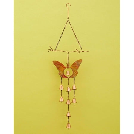 Butterfly with Bells Wind Chime