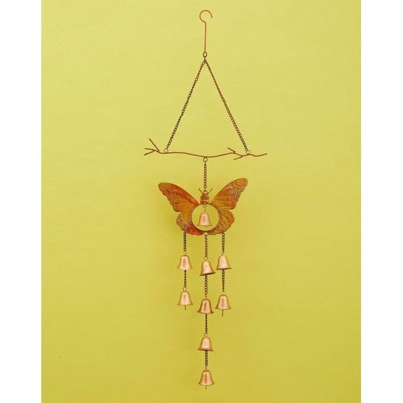 Butterfly with Bells Wind Chime
