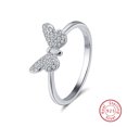 thumbnail image 1 of Butterfly Ring With AAA Zircon Inlay For Women Gift Jewelry, 1 of 10