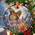thumbnail image 1 of Butterfly11 Christmas Ornament, Ceramic/Acrylic Ornament, Keepsake for Mother’s Day, Valentine’s Day Decoration, Festive Gift Ornament, Commemorative 2025, 1 of 5