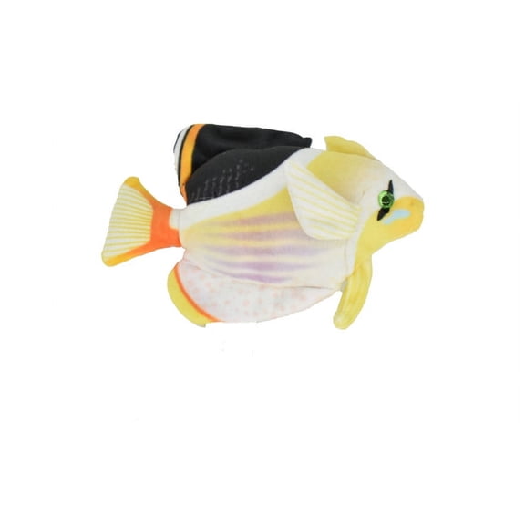 Butterflyfish, Tinkers, Tropical Fish Magnet, Fish Design, Realistic Figure, Educational, Figure, Lifelike, Model, Figurine, Replica, Gift, 5 1/2" CWG35 BB3