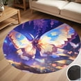 thumbnail image 1 of Butterfuly Pretty Butterflies Art Round Carpet Living Room Bedroom Home Decoration Coffee Table Mat Lounge Rug Chair Mats, 1 of 5