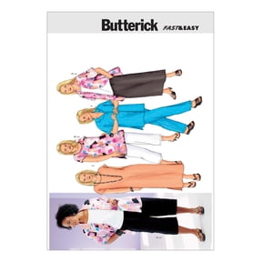 Butterick Ladies Plus Size Easy Sewing Pattern 3039 - Tops & Dress