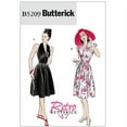 thumbnail image 1 of Butterick Ladies Sewing Pattern 5209 Halter Neck Vintage Style Dresses, 1 of 3