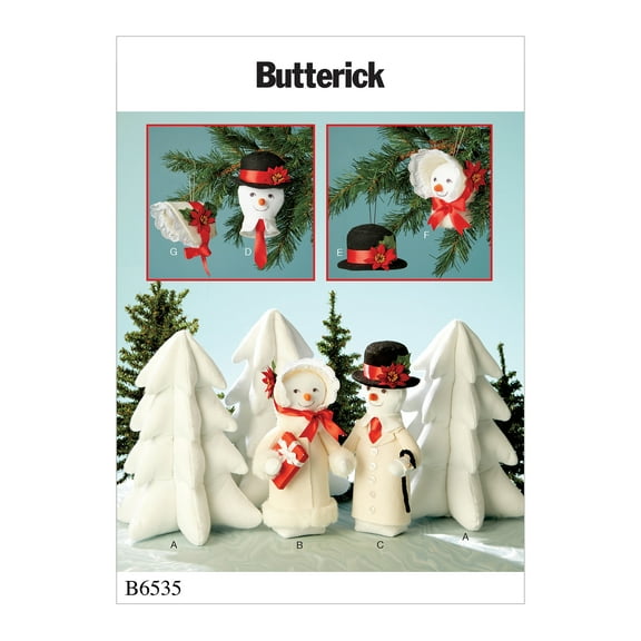 Butterick Pattern Holiday Decorations-Osz