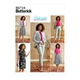 thumbnail image 1 of Butterick Pattern: Lifestyle Wardrobe, Misses' Jacket, Dress, Top, Skirt, & Pants Sizes 14-16-18-20-22, 1 of 5