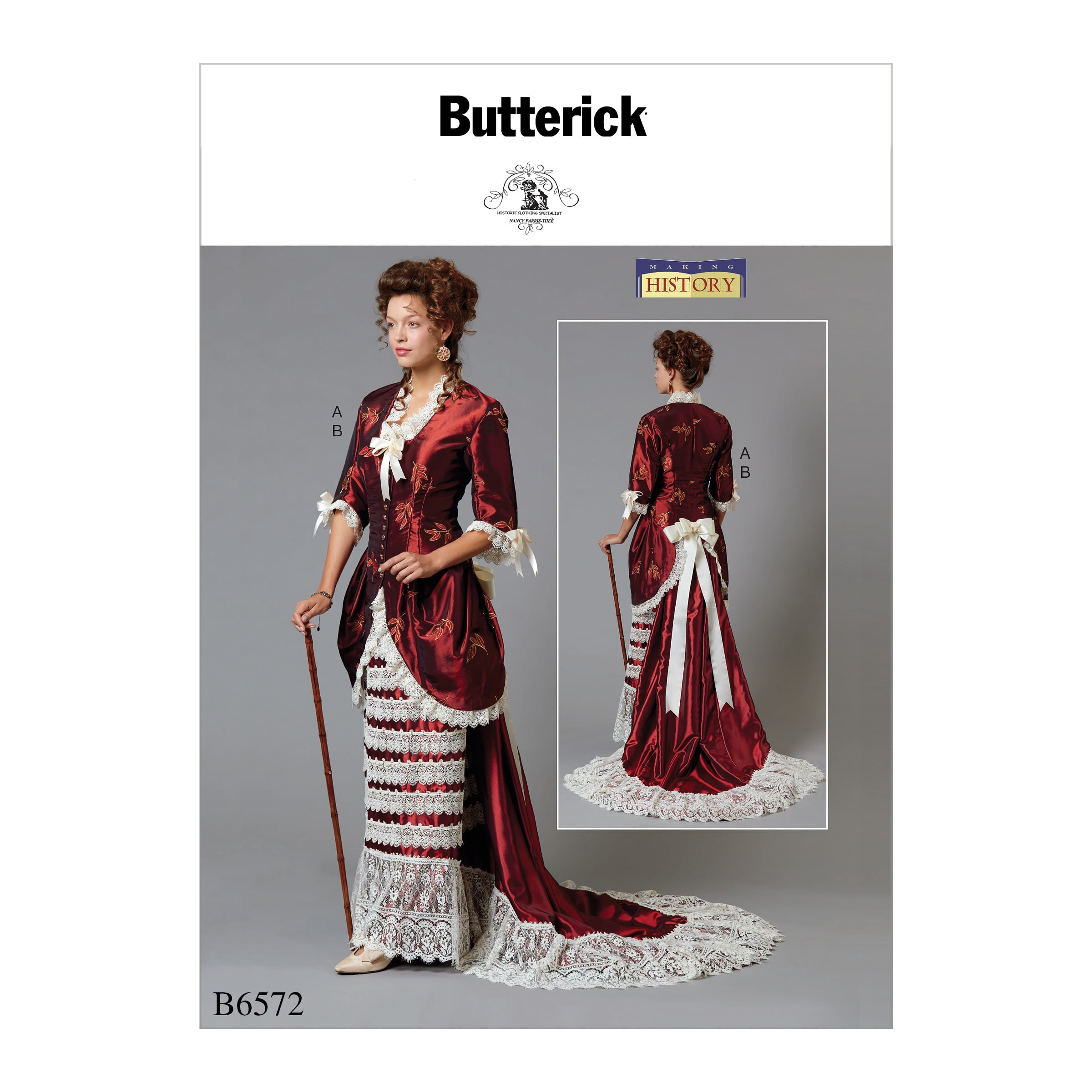 Butterick Pattern Misses' Costume-14-16-18-20-22