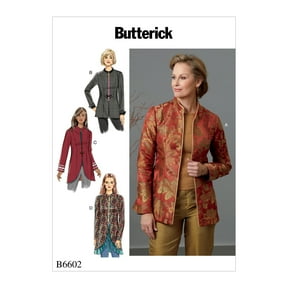 Butterick Pattern Misses'/Misses' Petite Jacket-6-8-10-12-14