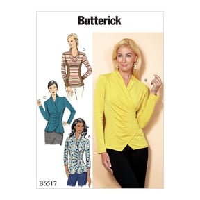 Butterick Pattern Misses' Top-14-16-18-20-22