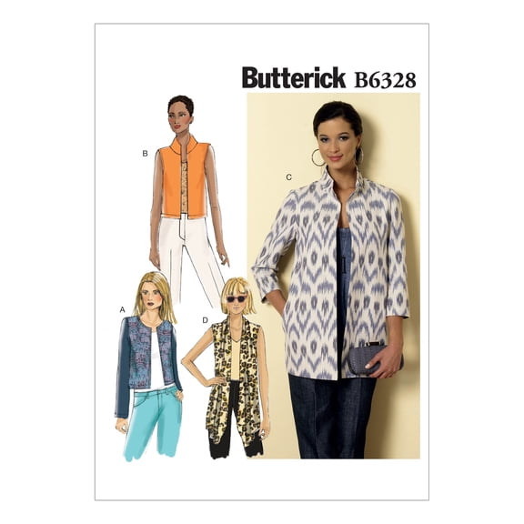 Women's Open-Front Jackets, 8, 10, 12, 14 and 16