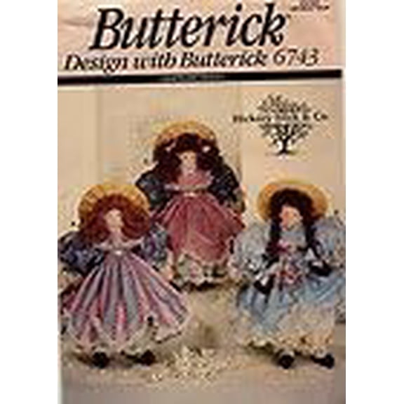 Butterick Pollyanna Doll 6743
