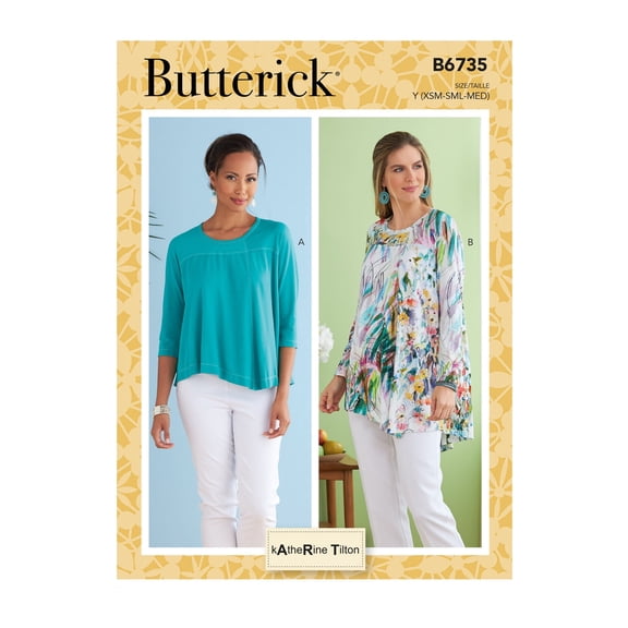 Butterick Sewing Pattern 6735 Tops