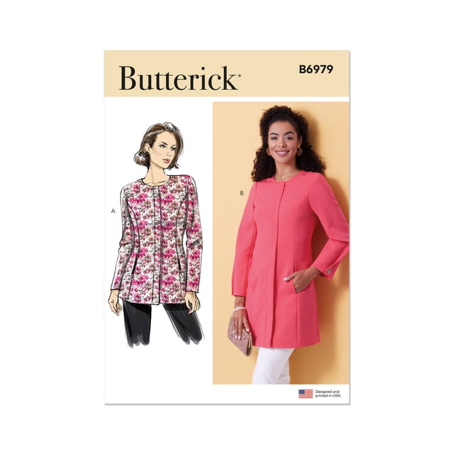 Patrón De Costura McCall's Para Blusas Y Camisetas De Mujer - Talles B5 (8-16) - Incluye Todas Las Piezas E Instrucciones