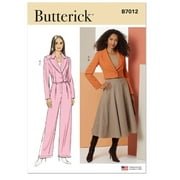 Butterick Sewing Pattern 7012 - Jackets, Skirts, Trousers and Suits for Women - K5 8-10-12-14-16 - Intermediate
