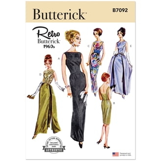 1960s Sewing Patterns for Vintage Apparel