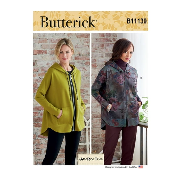 Butterick Sewing Pattern R11139 - Misses' Jacket, Size: A (XS-XXL)