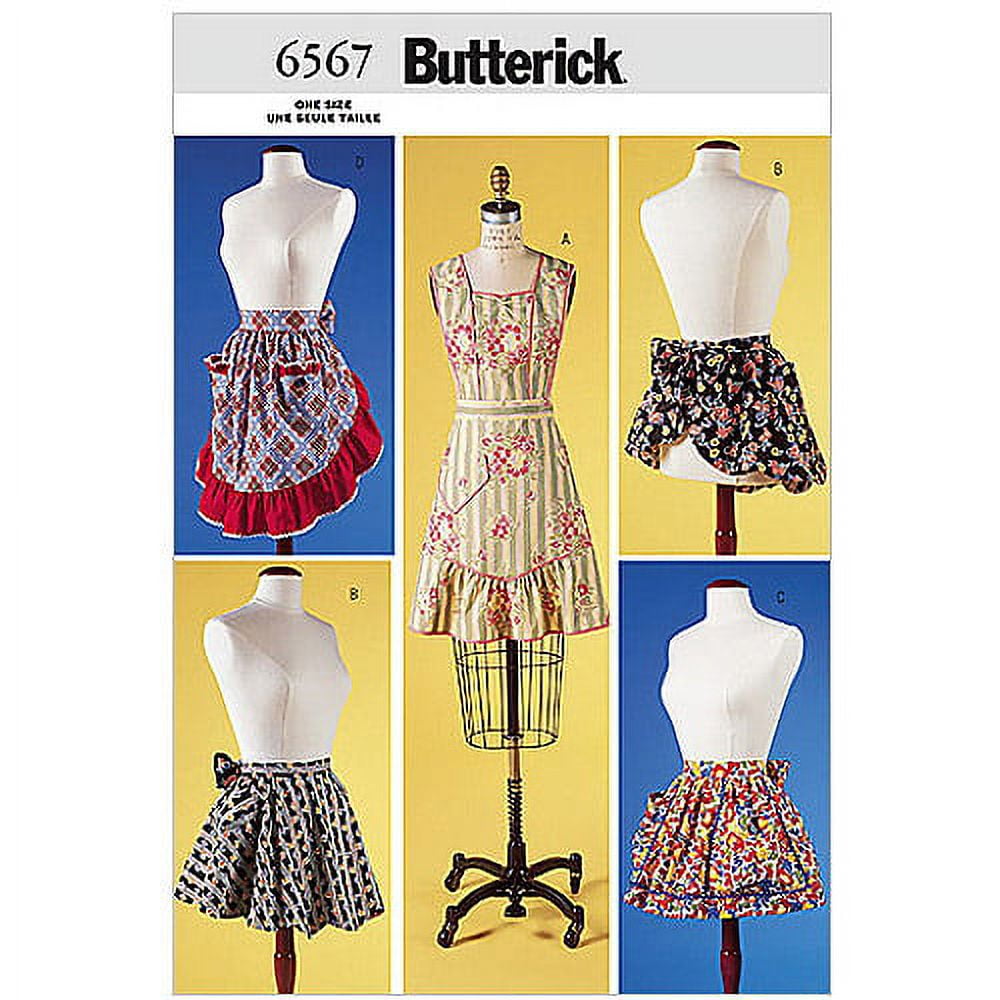 Butterick Vintage Apronsall Sizes In On