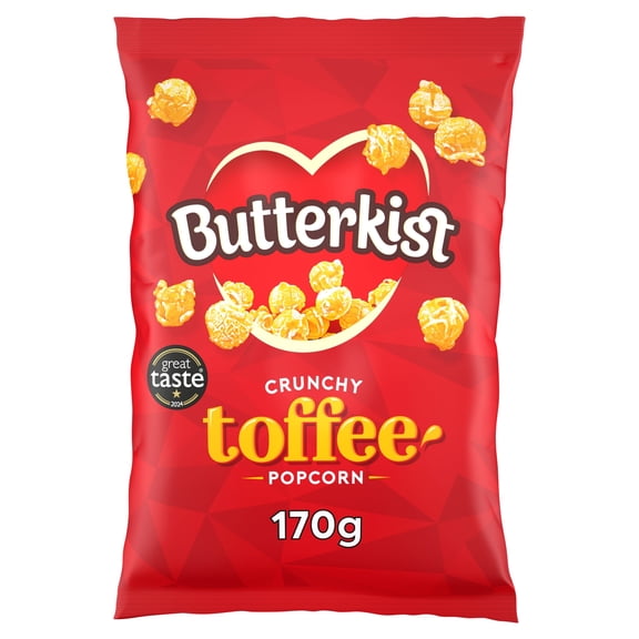 Butterkist Toffee Popcorn 170G, Imported from Britain