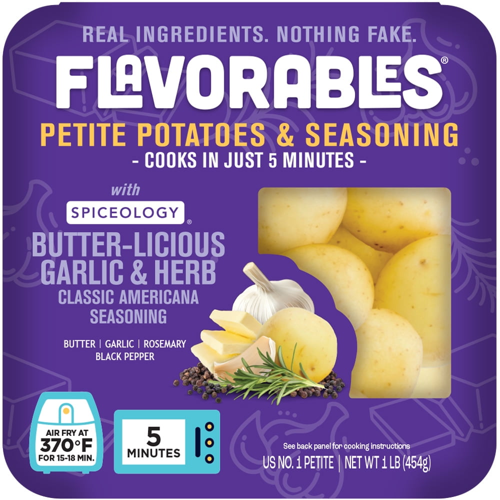 Flavorables® Butter-Licious Garlic & Herb Petite Potato Tray, 16 oz