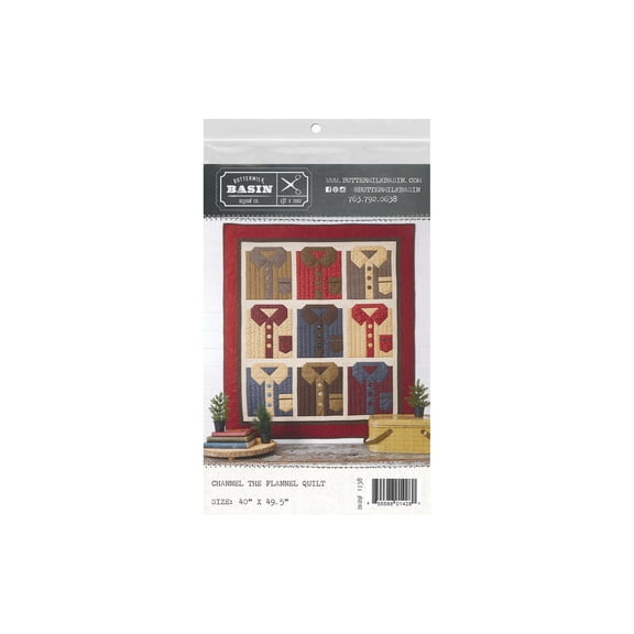 Buttermilk Basin Channel the Flannel Quilt Ptrn